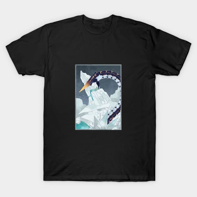 Ice Worm Leviathan T-Shirt by Ilona's Store